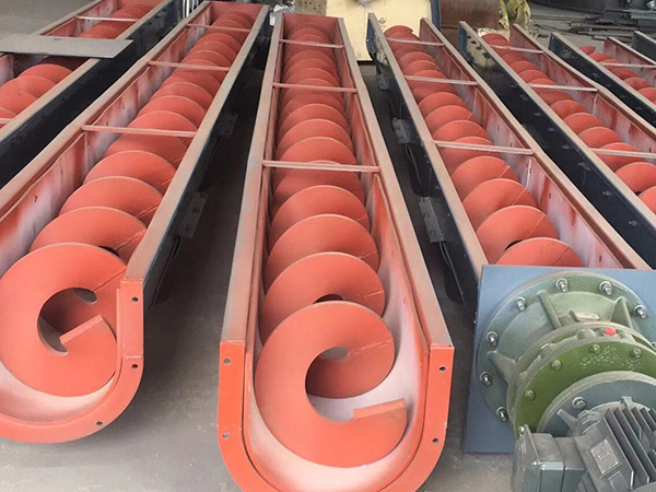 U Trough Screw Conveyor