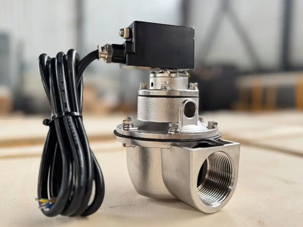 Right Angle Pulse Jet Valve
